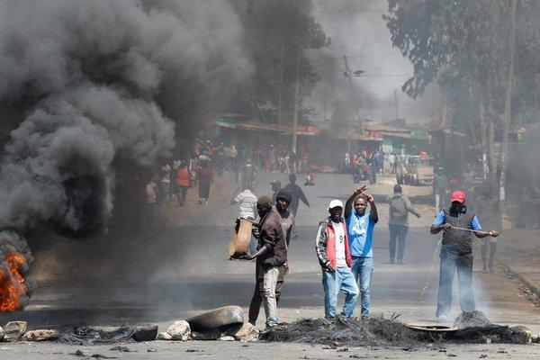 Protest in Kenya
